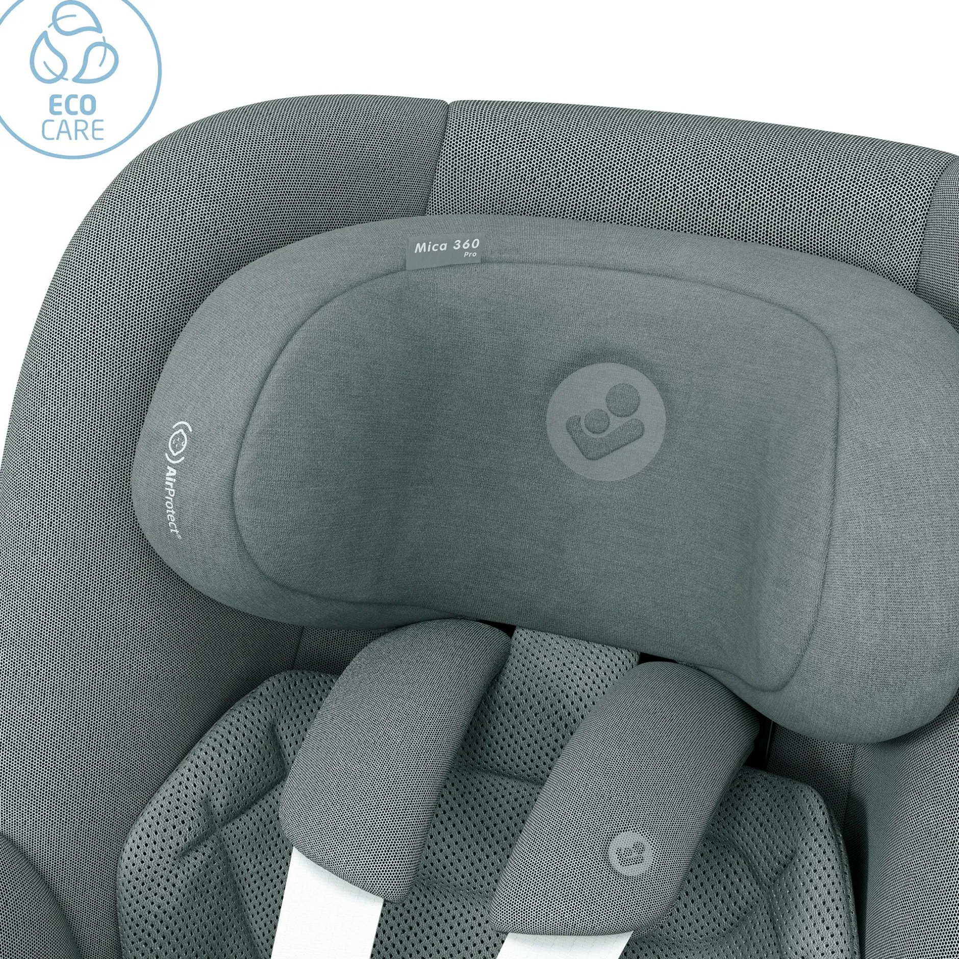 MAXI-COSI Mica 360 Pro Authentic Grey*Kinder Reboarder 0-18 Kg, Gruppe 0+/1