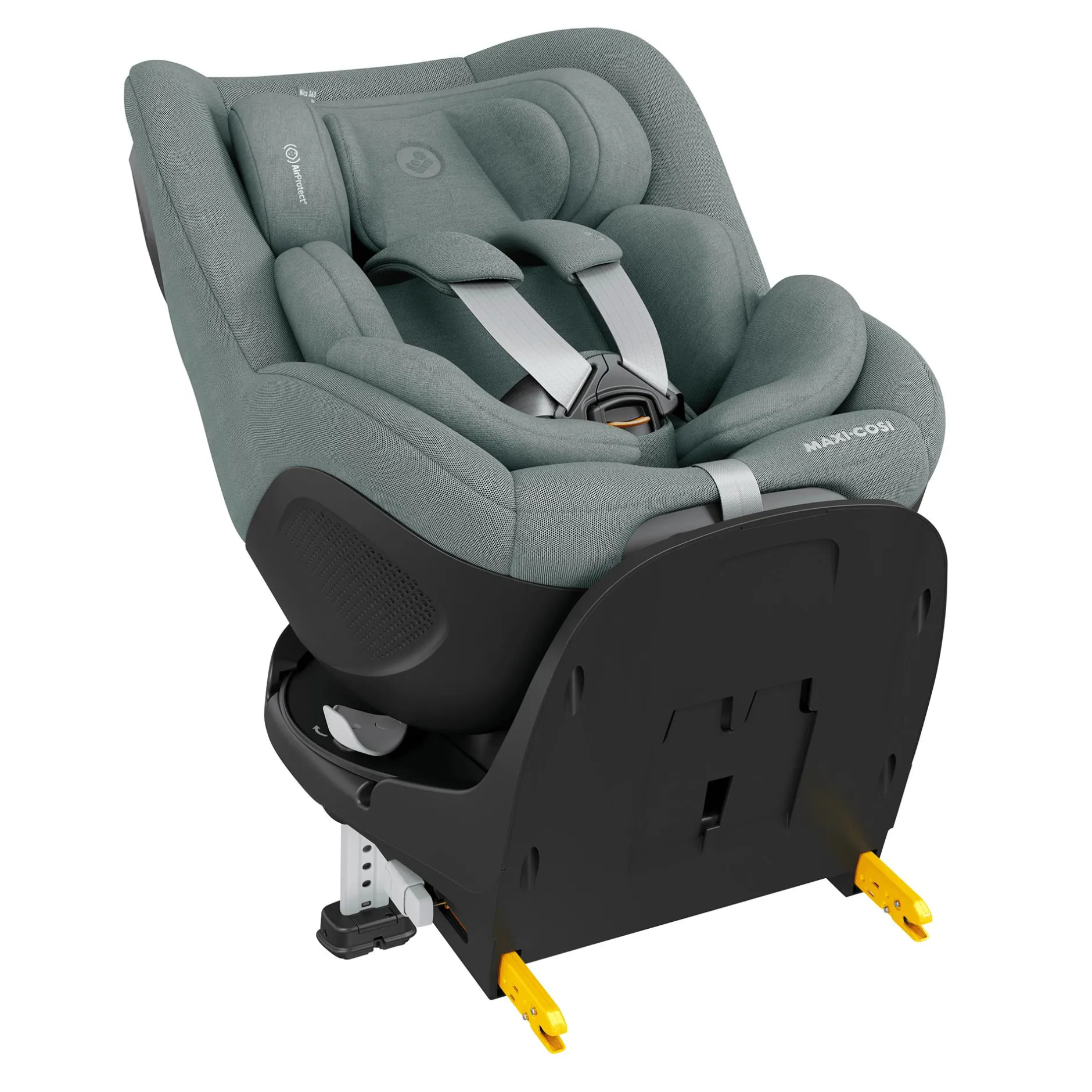 MAXI-COSI Mica 360 Pro Authentic Grey*Kinder Reboarder 0-18 Kg, Gruppe 0+/1