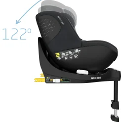 MAXI-COSI Mica Pro Eco i-Size Authentic Graphite*Kinder Kindersitze Isofix|Reboarder 0-18 Kg, Gruppe 0+/1