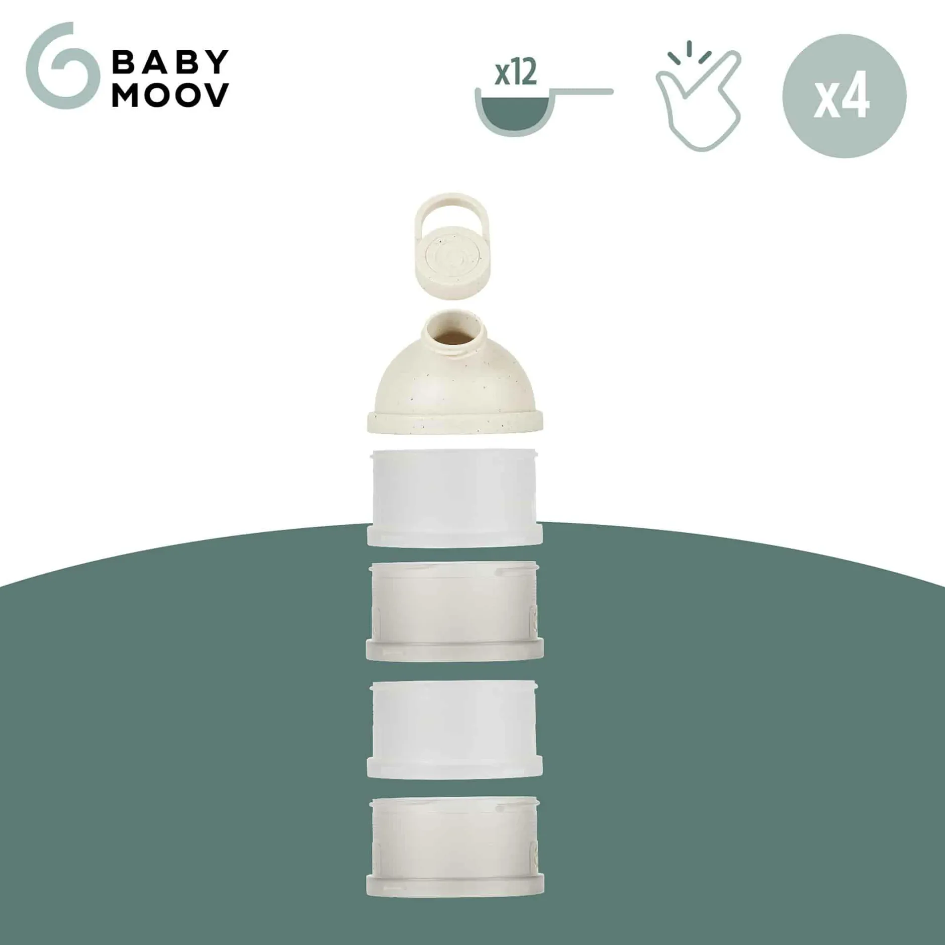 babymoov Milchpulverportionierer Babydose* Nahrungsbehälter