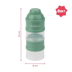 badabulle Milchpulver-Portionierer Soft Green* Nahrungsbehälter