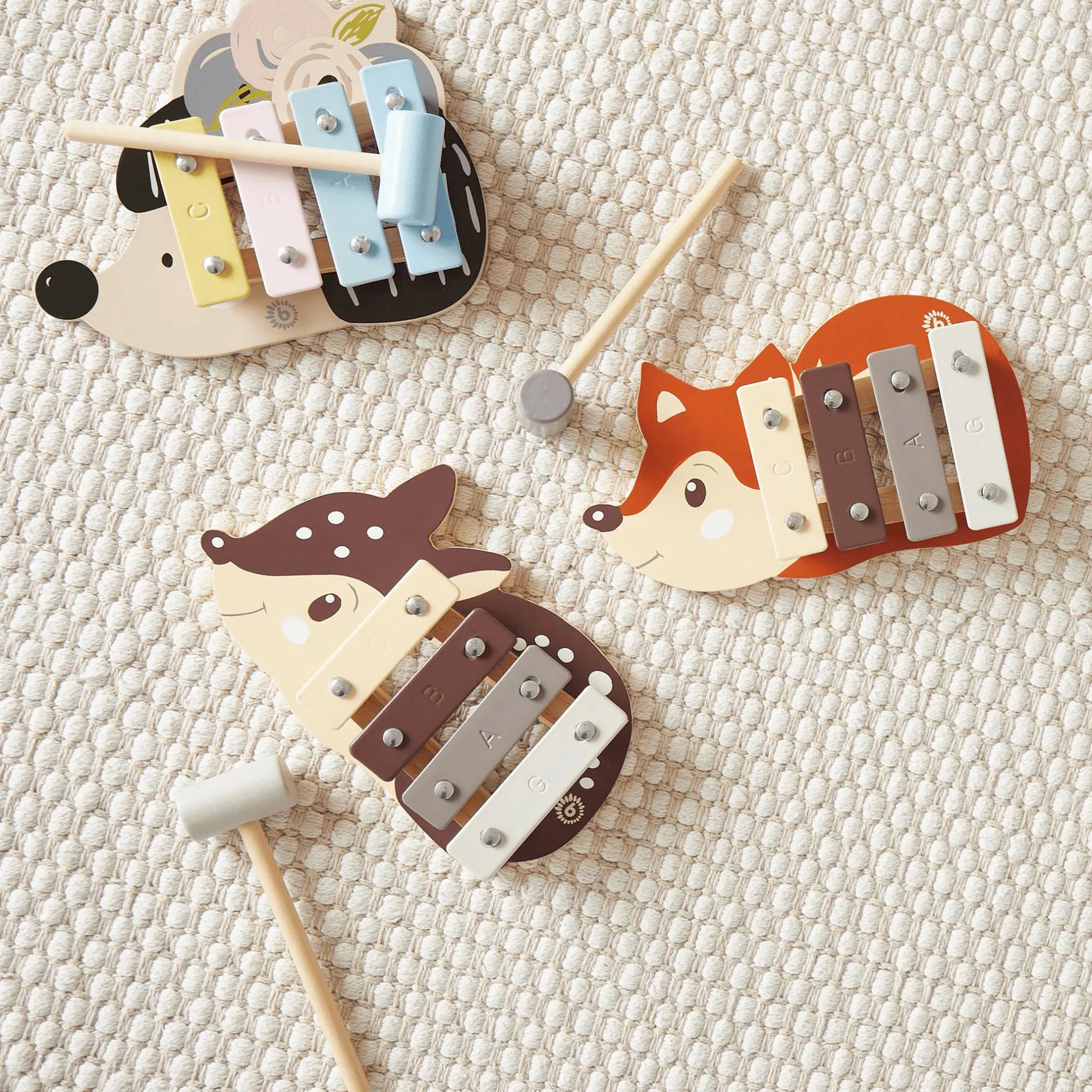 bieco Mini Xylophon Igel*Kinder Musik