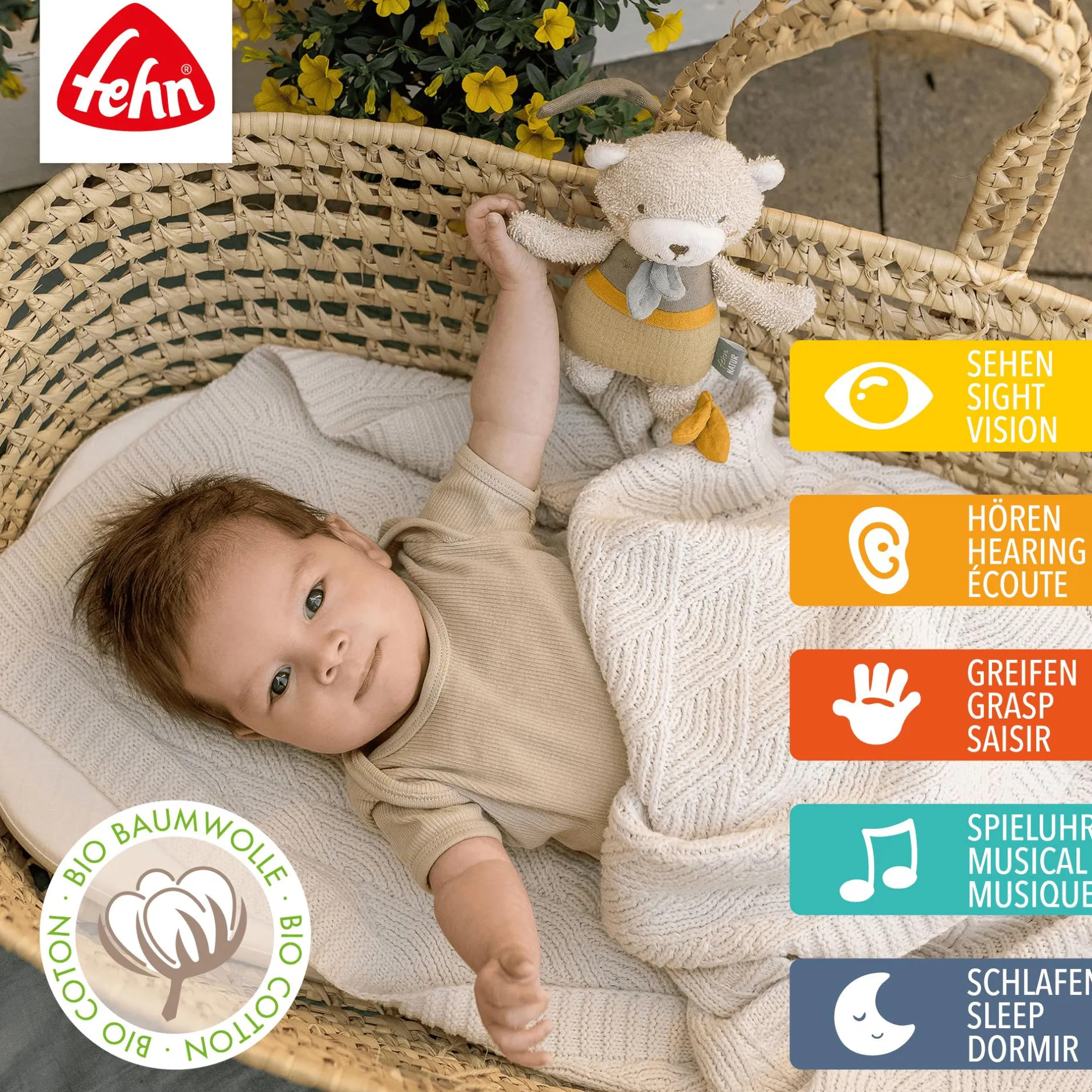 fehn Mini-Spieluhr Bär* Spieluhren