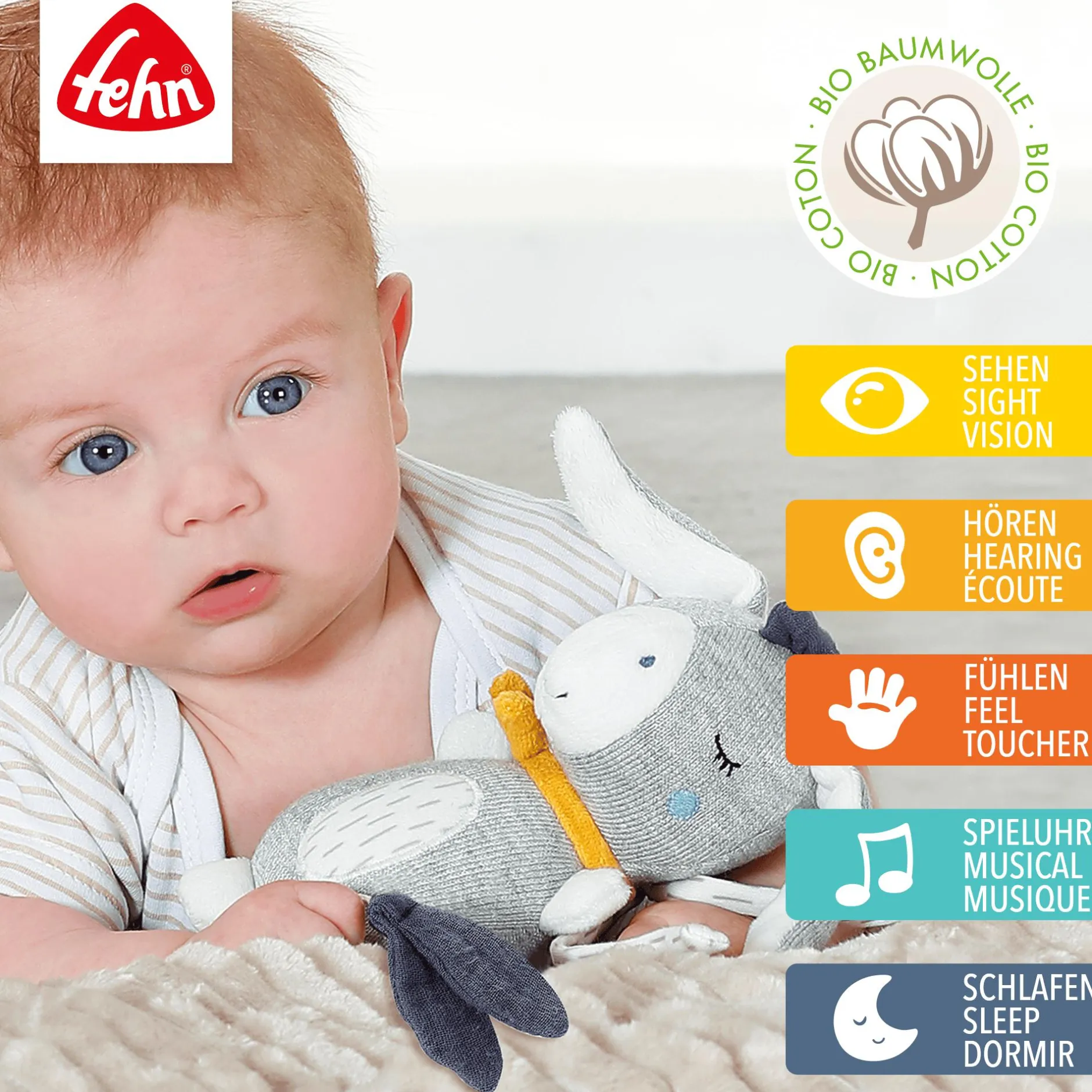 fehn Mini-Spieluhr Esel* Spieluhren
