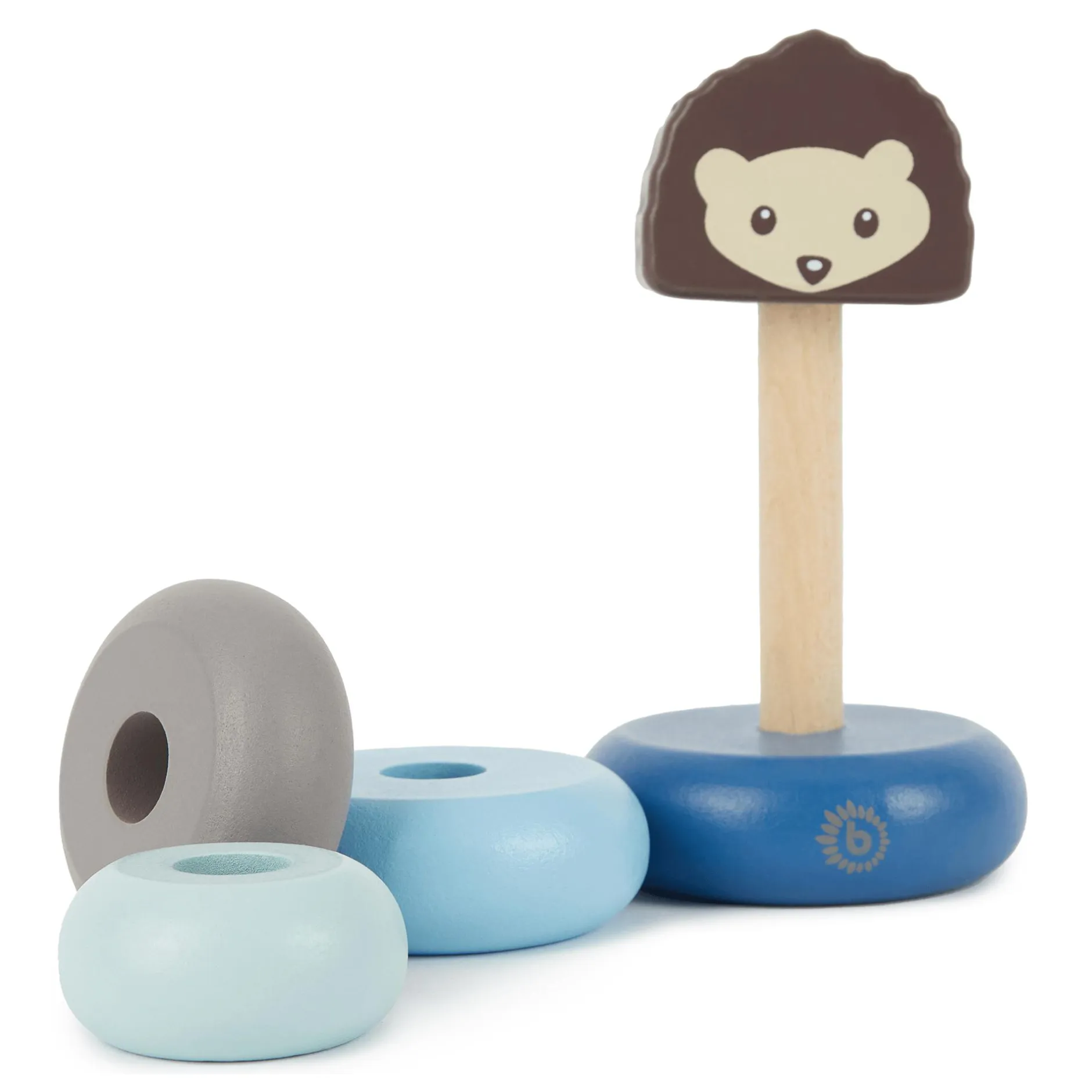 bieco Mini-Stapelturm Igel*Kinder Lernspielzeug|Holzspielzeug