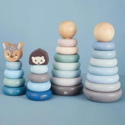 bieco Mini-Stapelturm Igel*Kinder Lernspielzeug|Holzspielzeug
