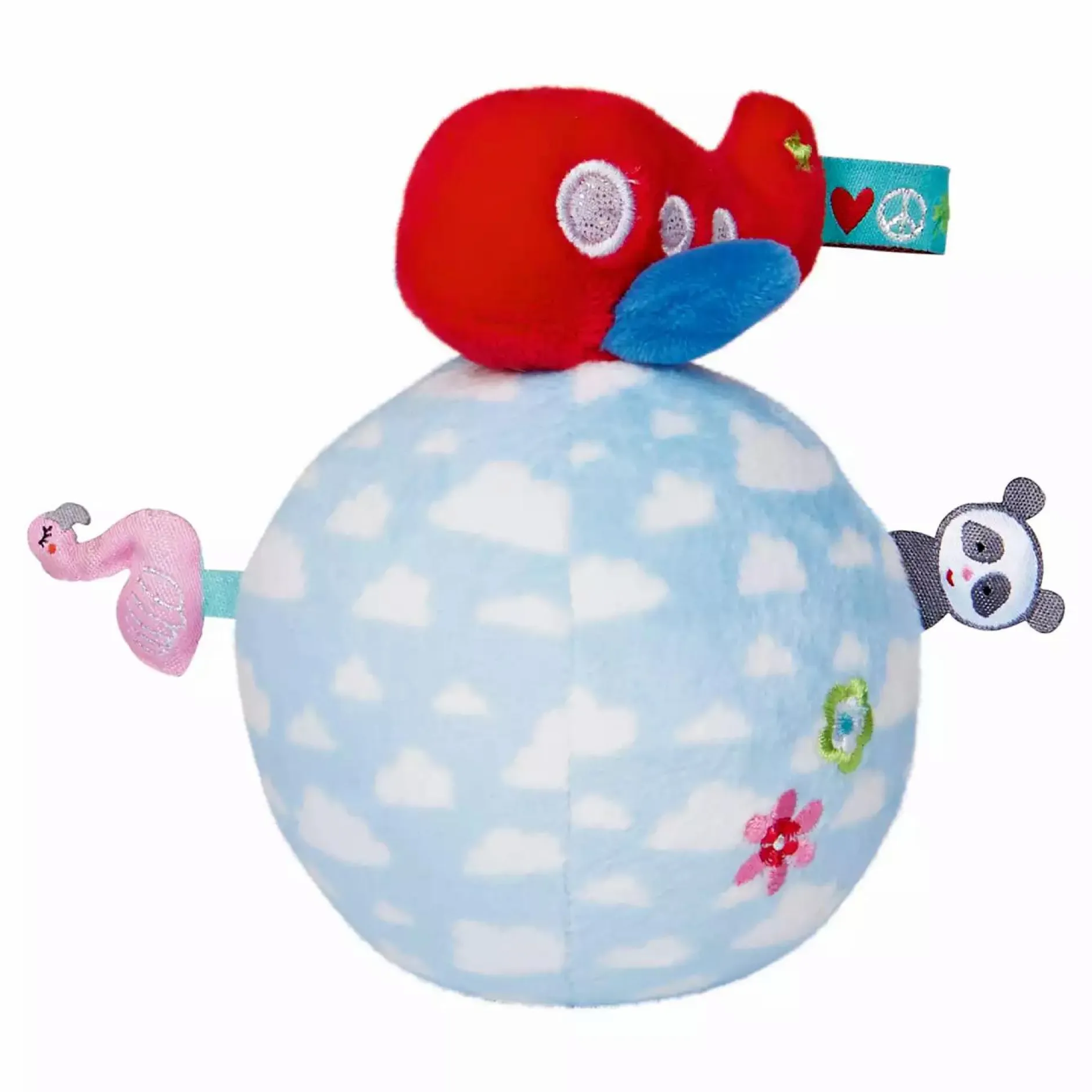 DIE SPIEGELBURG Mini-Steh-auf-Flugzeug mit Glockenspiel*Kinder Lernspielzeug