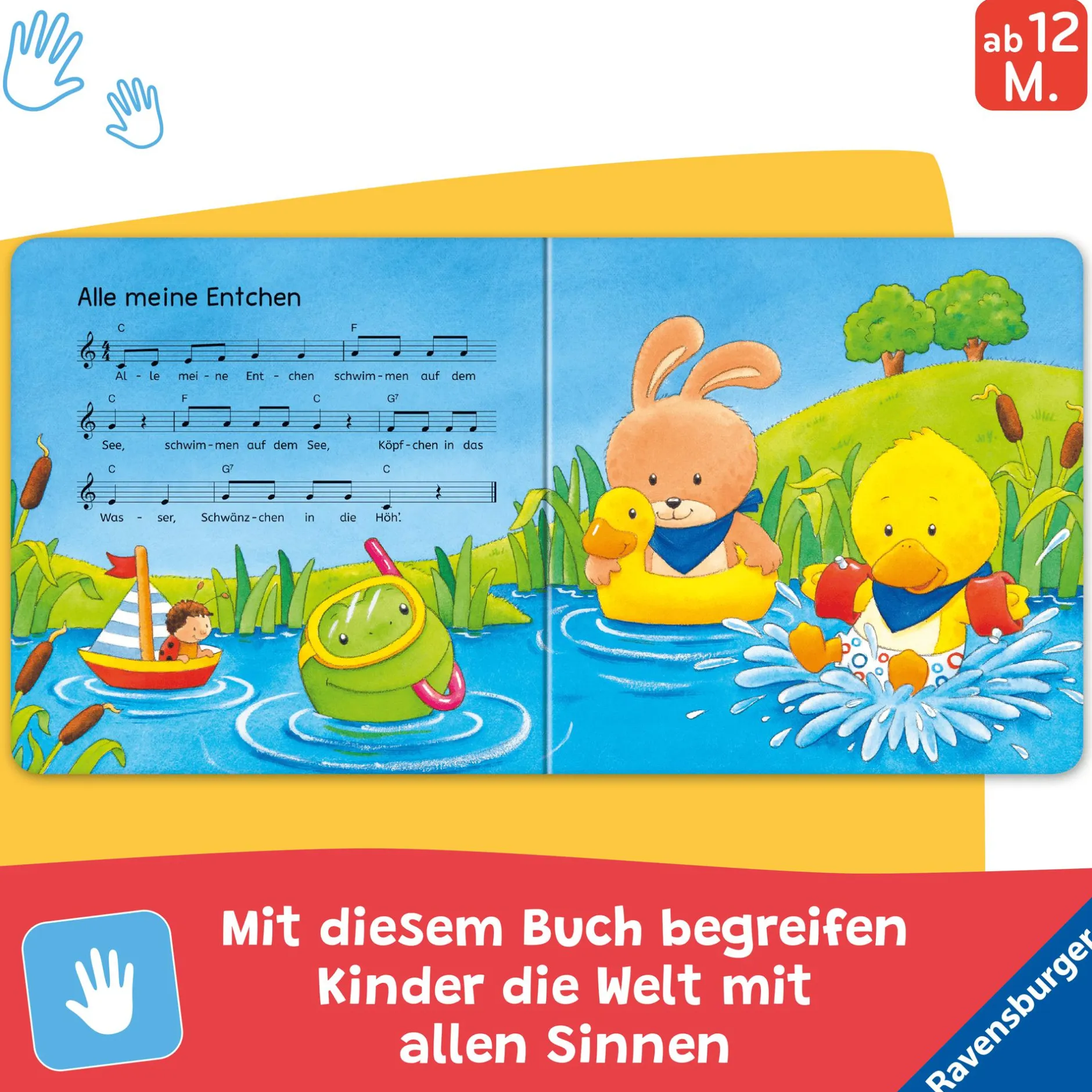 Ravensburger ministeps Hör rein, sing mit! Erste Kinderlieder zum Anhören*Kinder Kinderbücher