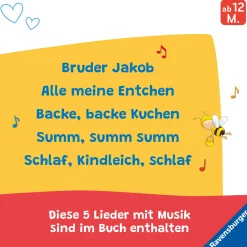 Ravensburger ministeps Hör rein, sing mit! Erste Kinderlieder zum Anhören*Kinder Kinderbücher