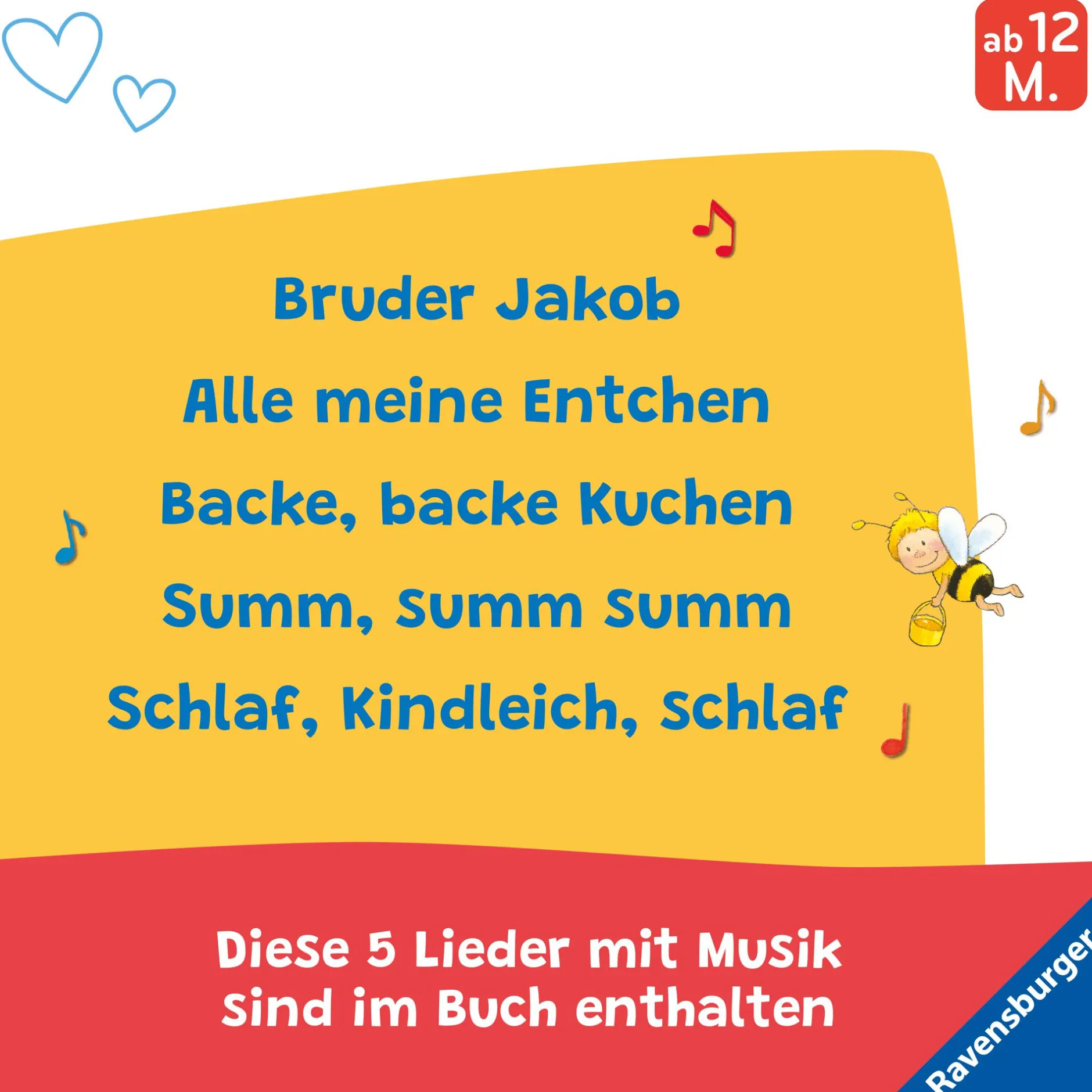 Ravensburger ministeps Hör rein, sing mit! Erste Kinderlieder zum Anhören*Kinder Kinderbücher