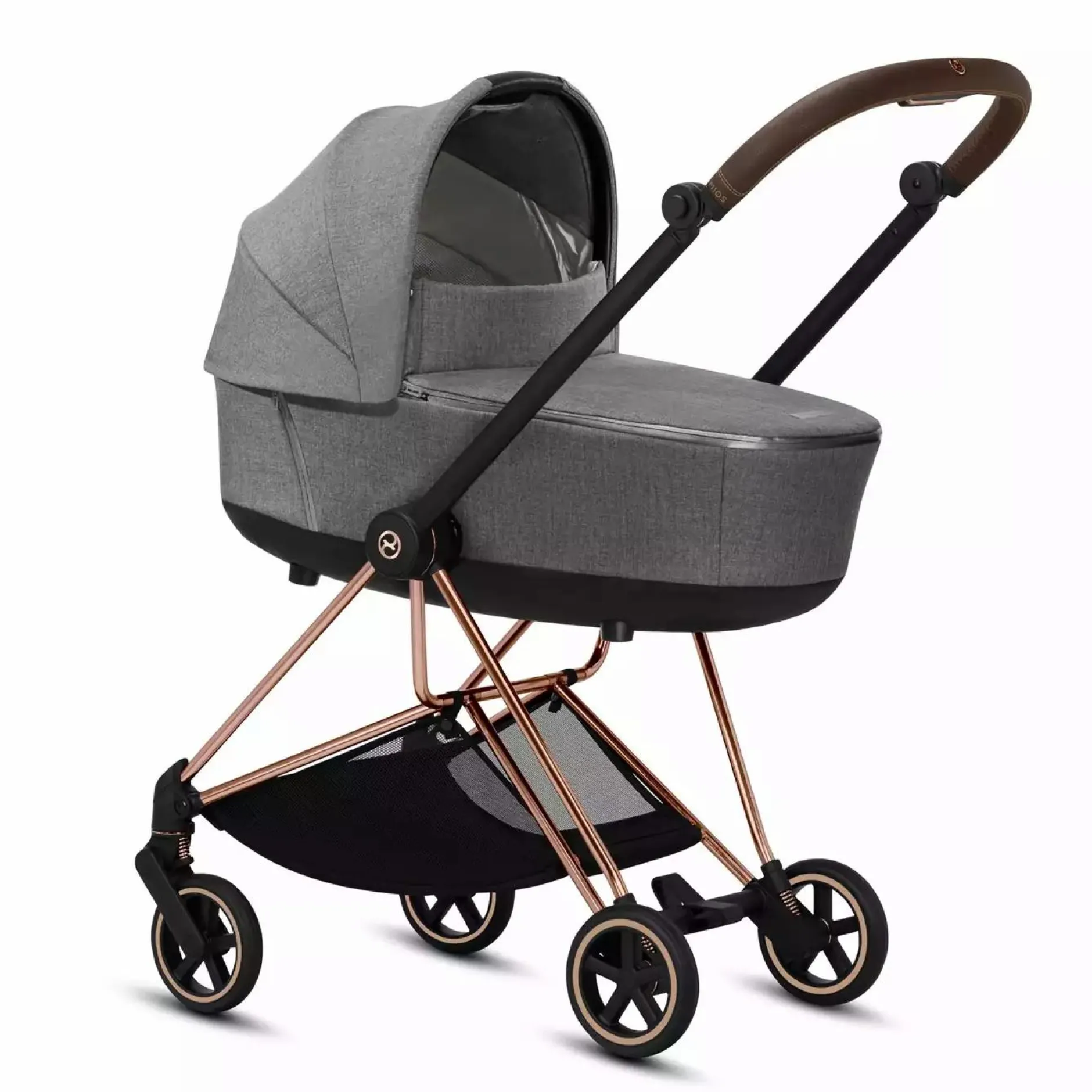 cybex PLATINUM MIOS Wanne LUX Manhattan Grey Plus*Kinder Kinderwagen Zubehör