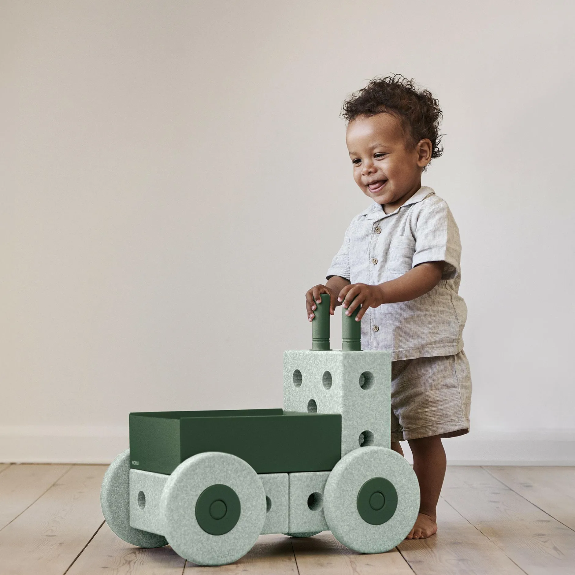 MODU 3 in 1 Lauflernwagen*Kinder Lernspielzeug|Konstruktionsspielzeug