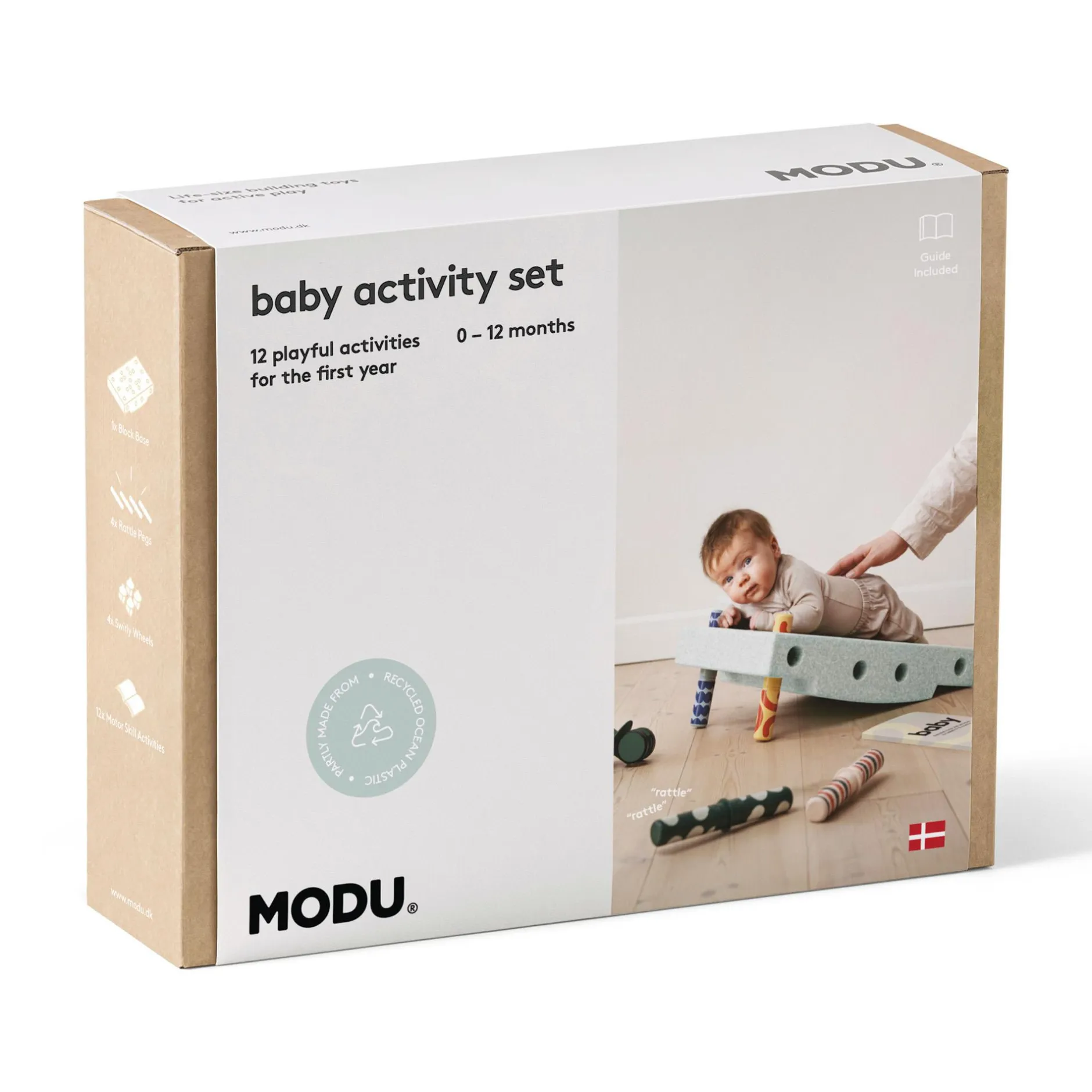 MODU Baby Activity Set Ocean Mint / Forest Green*Kinder Konstruktionsspielzeug