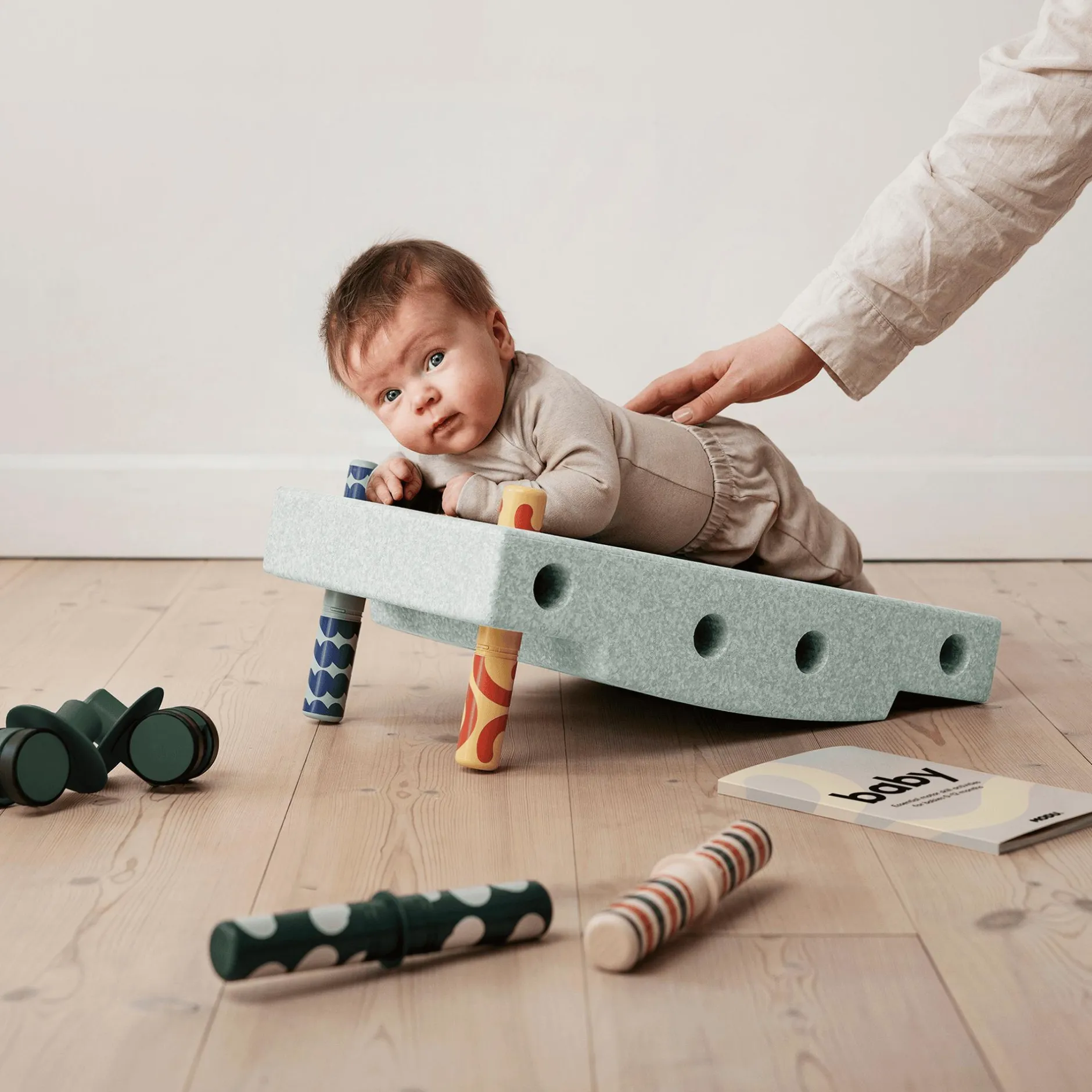 MODU Baby Activity Set Ocean Mint / Forest Green*Kinder Konstruktionsspielzeug