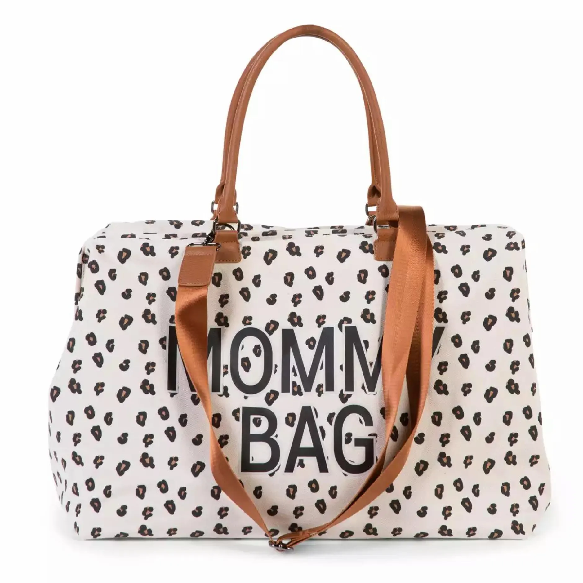CHILDHOME Mommy Bag Wickeltasche Canvas Leopard* Wickeltaschen