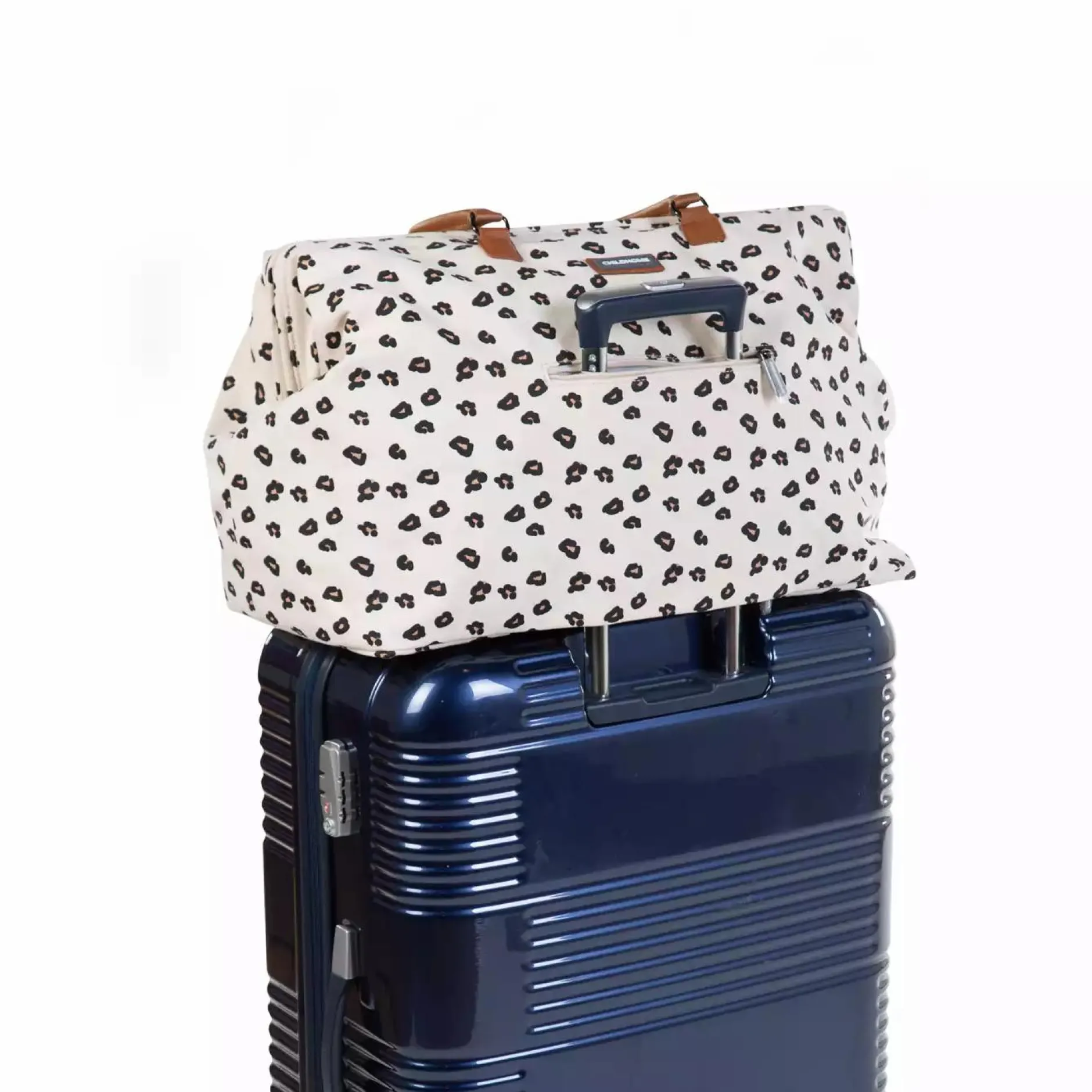 CHILDHOME Mommy Bag Wickeltasche Canvas Leopard* Wickeltaschen