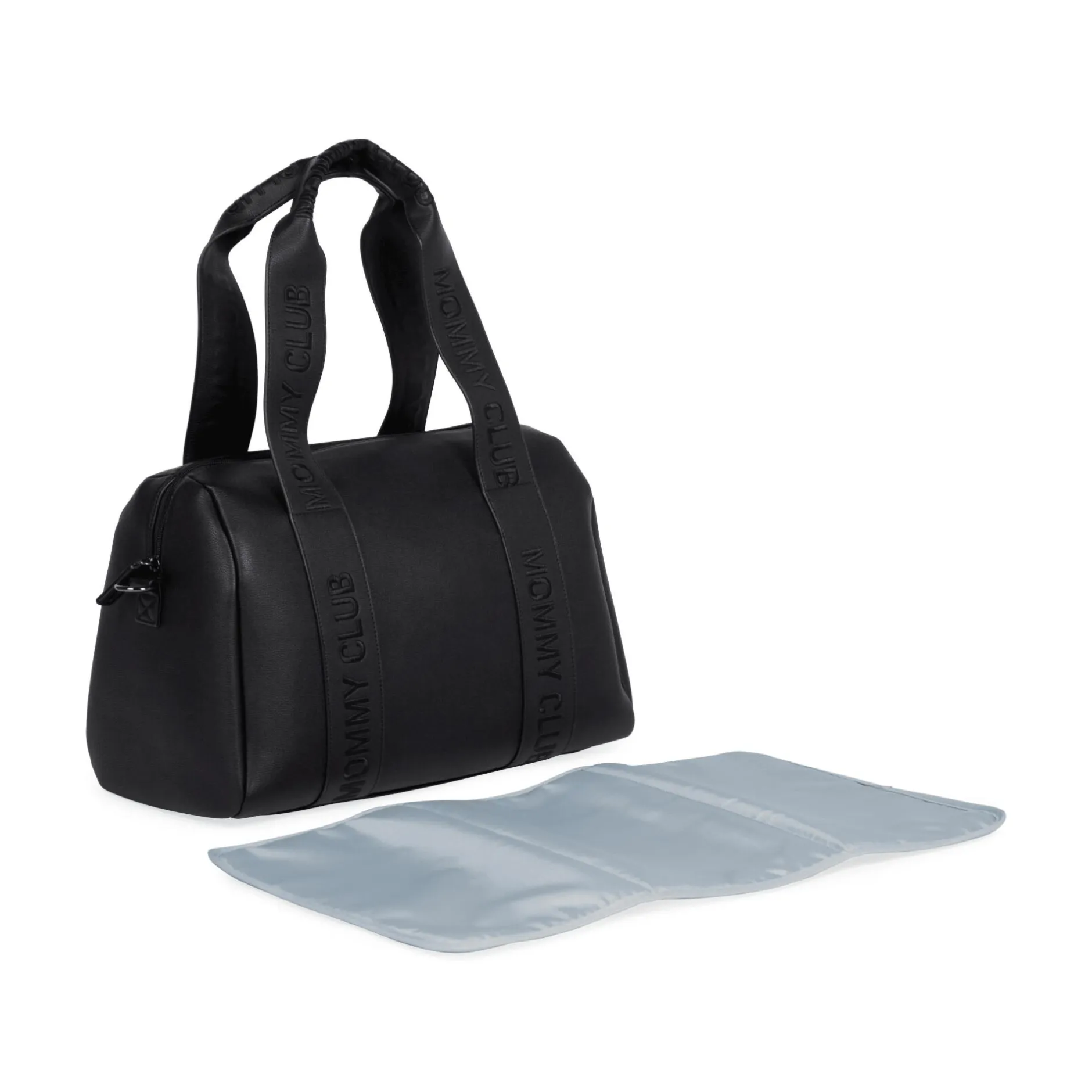 CHILDHOME Mommy Club Wickeltasche Simili Leder Schwarz* Wickeltaschen
