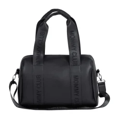 CHILDHOME Mommy Club Wickeltasche Simili Leder Schwarz* Wickeltaschen