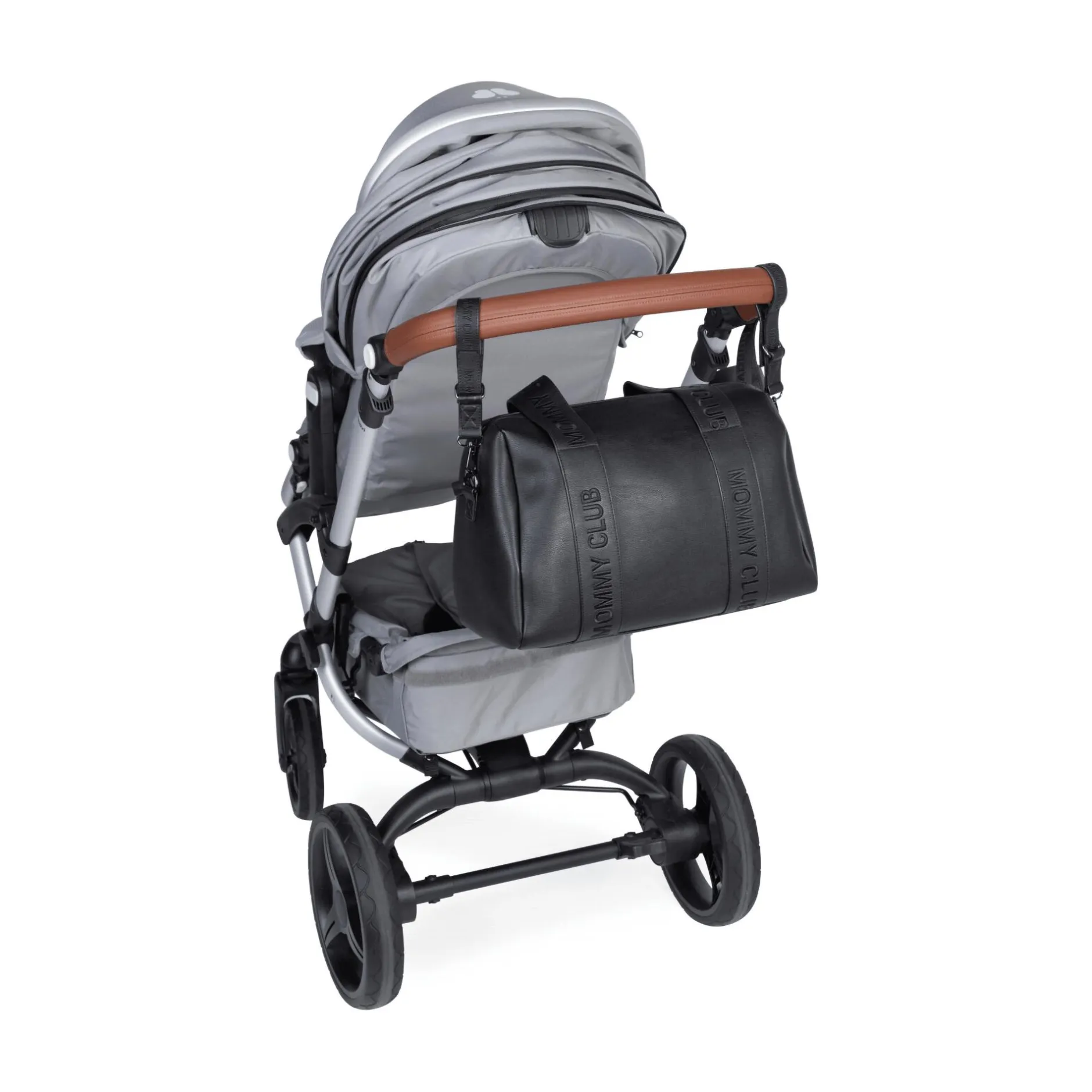 CHILDHOME Mommy Club Wickeltasche Simili Leder Schwarz* Wickeltaschen
