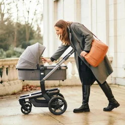 CHILDHOME Mommy Club Wickeltasche Simili Leder Braun* Wickeltaschen