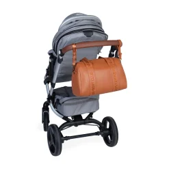 CHILDHOME Mommy Club Wickeltasche Simili Leder Braun* Wickeltaschen