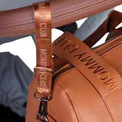CHILDHOME Mommy Club Wickeltasche Simili Leder Braun* Wickeltaschen