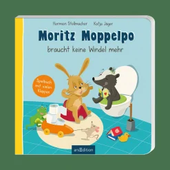 arsEdition Moritz Moppelpo braucht keine Windel mehr*Kinder Kinderbücher