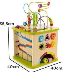 Hape Motorikwürfel Kleine Tierchen*Kinder Holzspielzeug