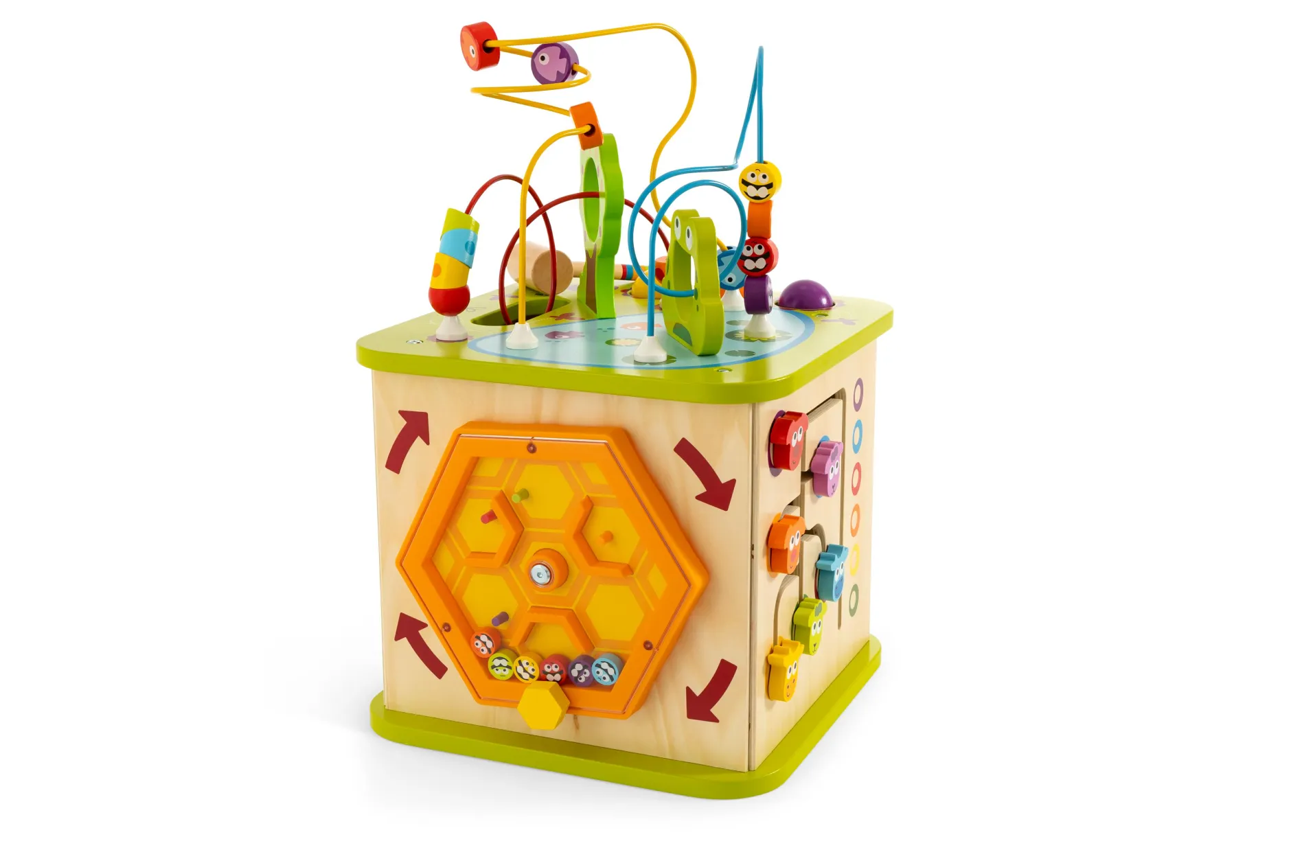 Hape Motorikwürfel Kleine Tierchen*Kinder Holzspielzeug