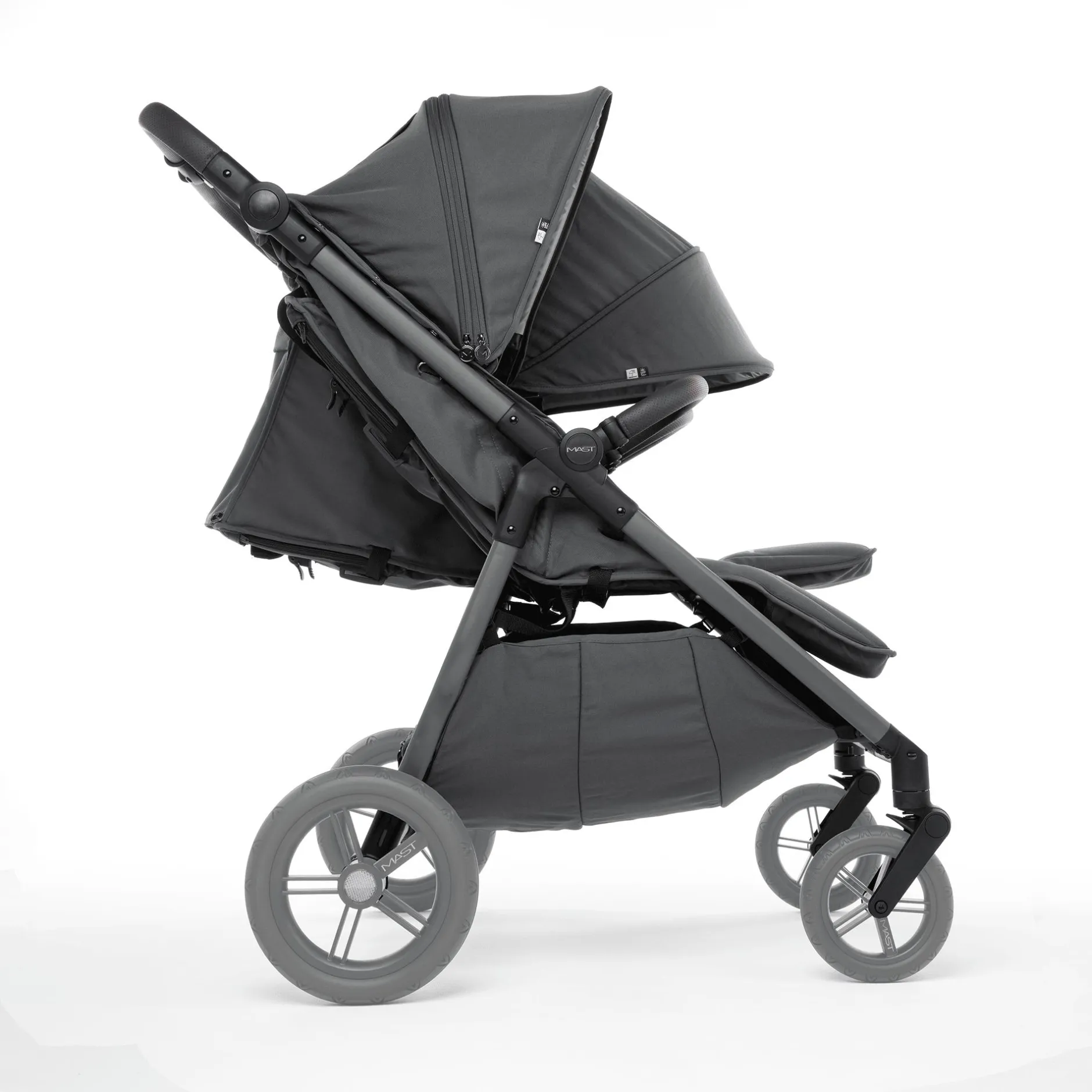 MAST M.Twin x Volcanic Ash*Kinder Kombi-Kinderwagen
