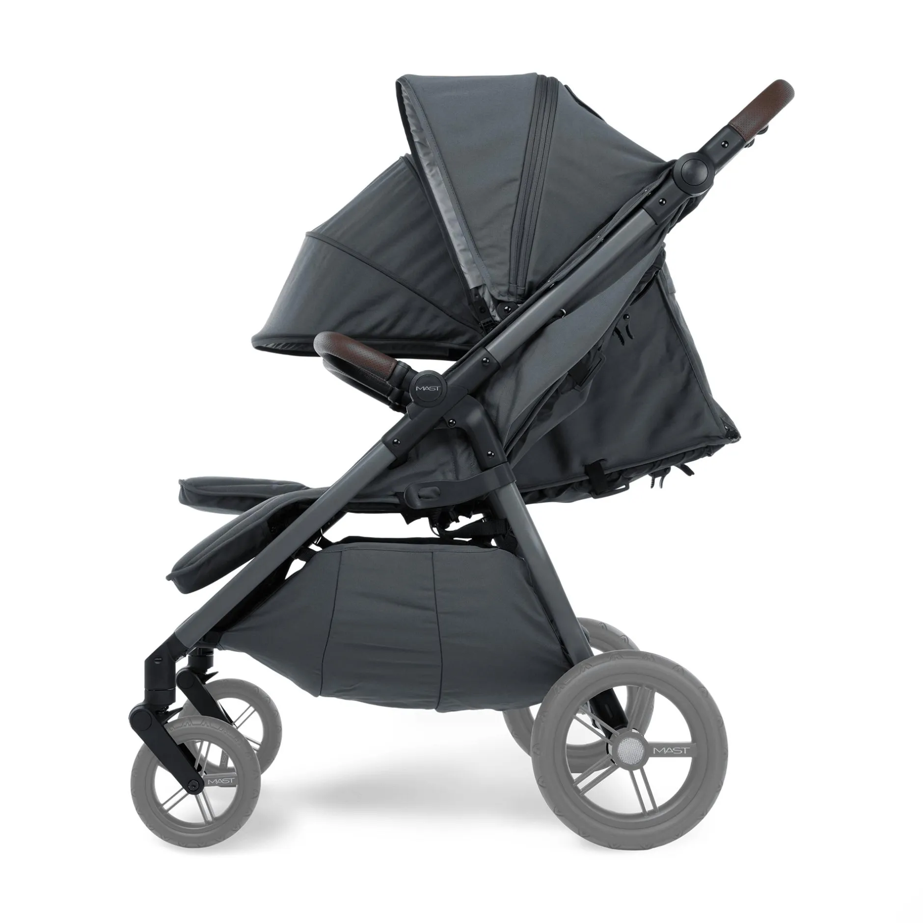 MAST M.Twin x Volcanic Ash*Kinder Kombi-Kinderwagen
