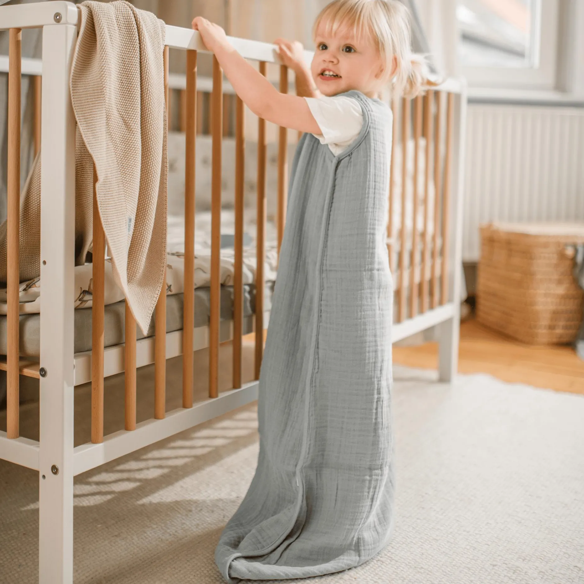 LITTLE ONE Mull-Schlafsack Gr. 70* Schlafsäcke|Schlafsäcke