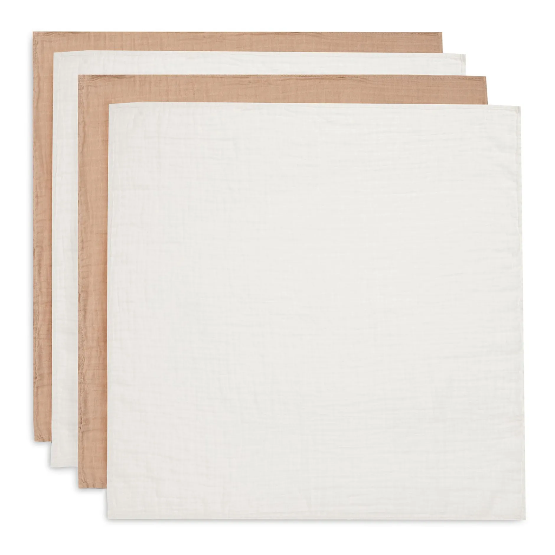jollein Mulltücher Biscuit/Ivory 70 x 70 cm* Mullwindeln|Mullwindeln