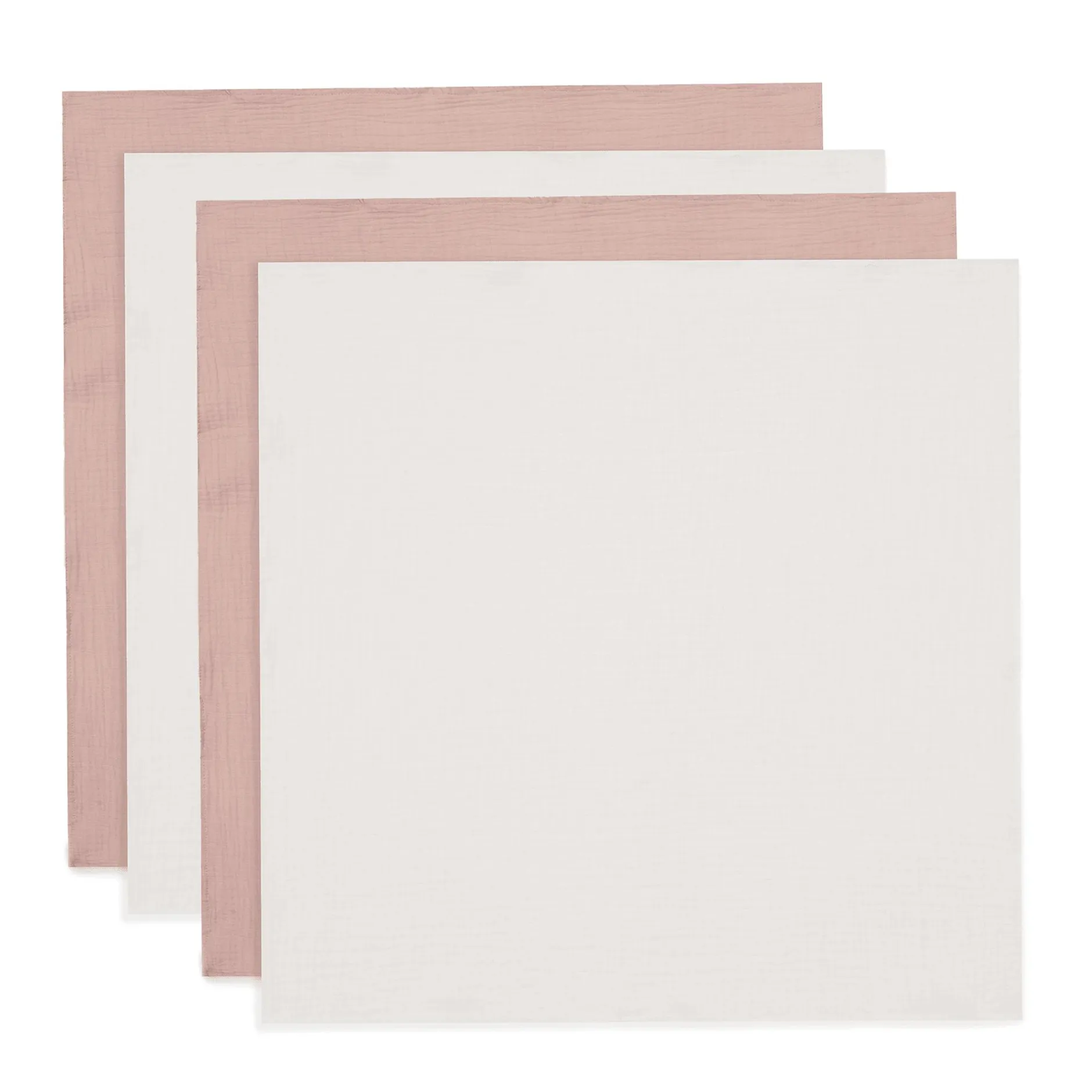 jollein Mulltücher Wild Rose/Ivory 70 x 70 cm* Mullwindeln|Mullwindeln