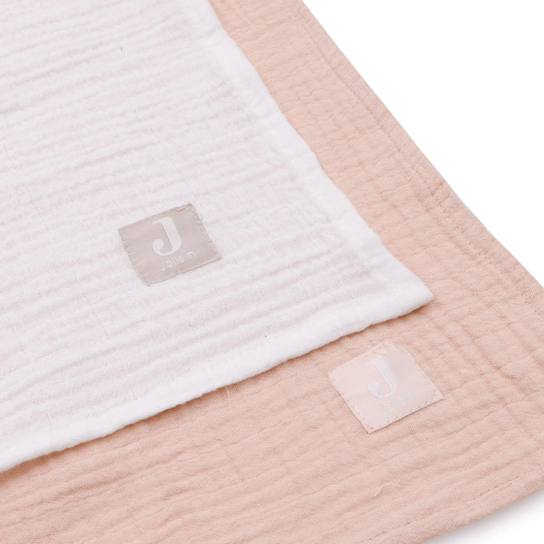 jollein Mulltücher Wild Rose/Ivory 115 x 115 cm* Spucktücher|Spucktücher