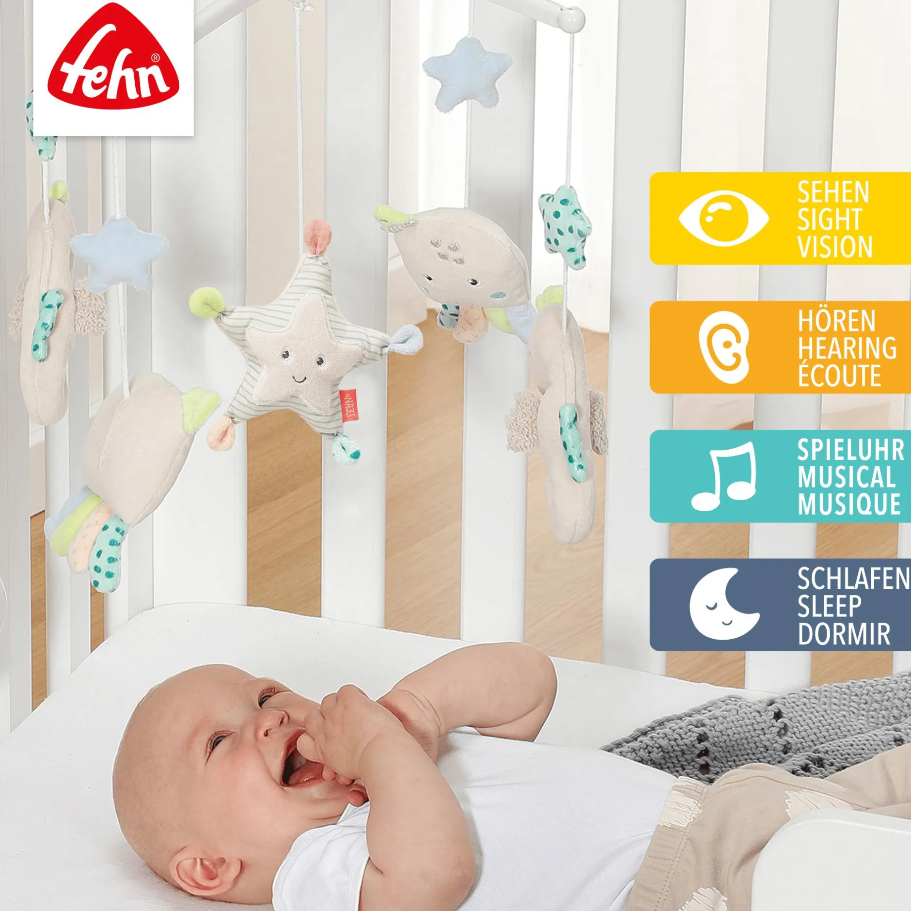 fehn Musik-Mobile Meereskinder* Mobilés|Spieluhren