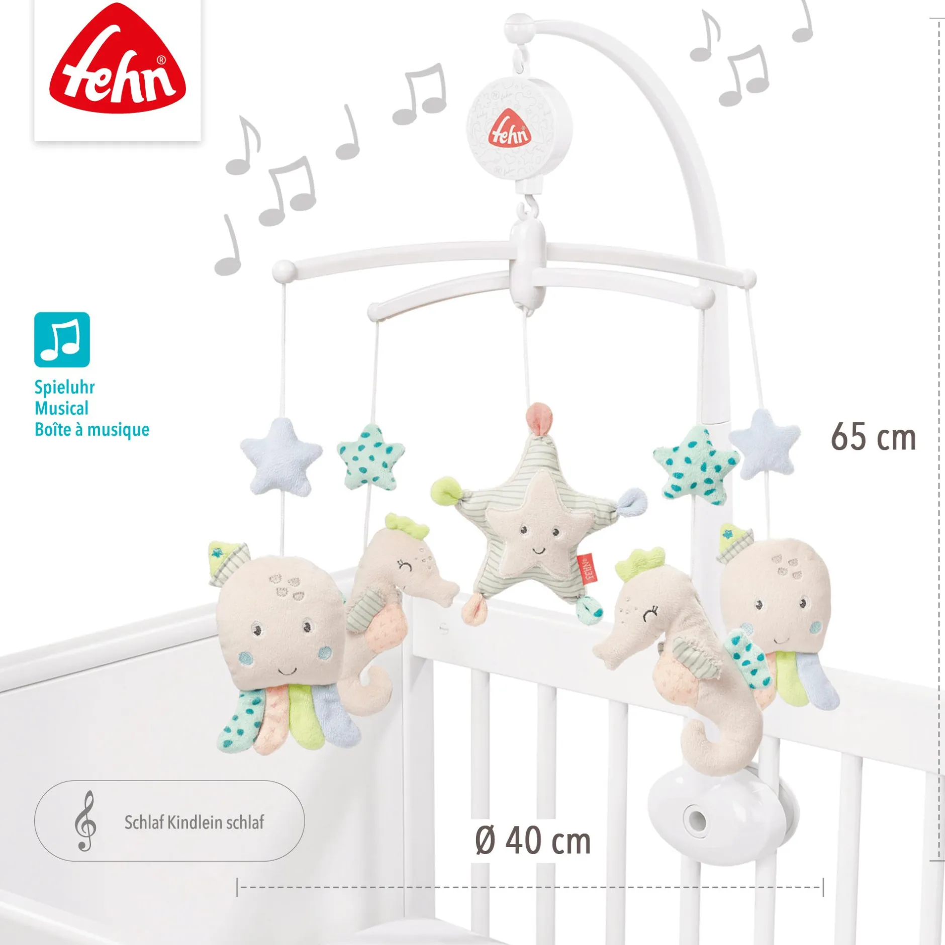 fehn Musik-Mobile Meereskinder* Mobilés|Spieluhren