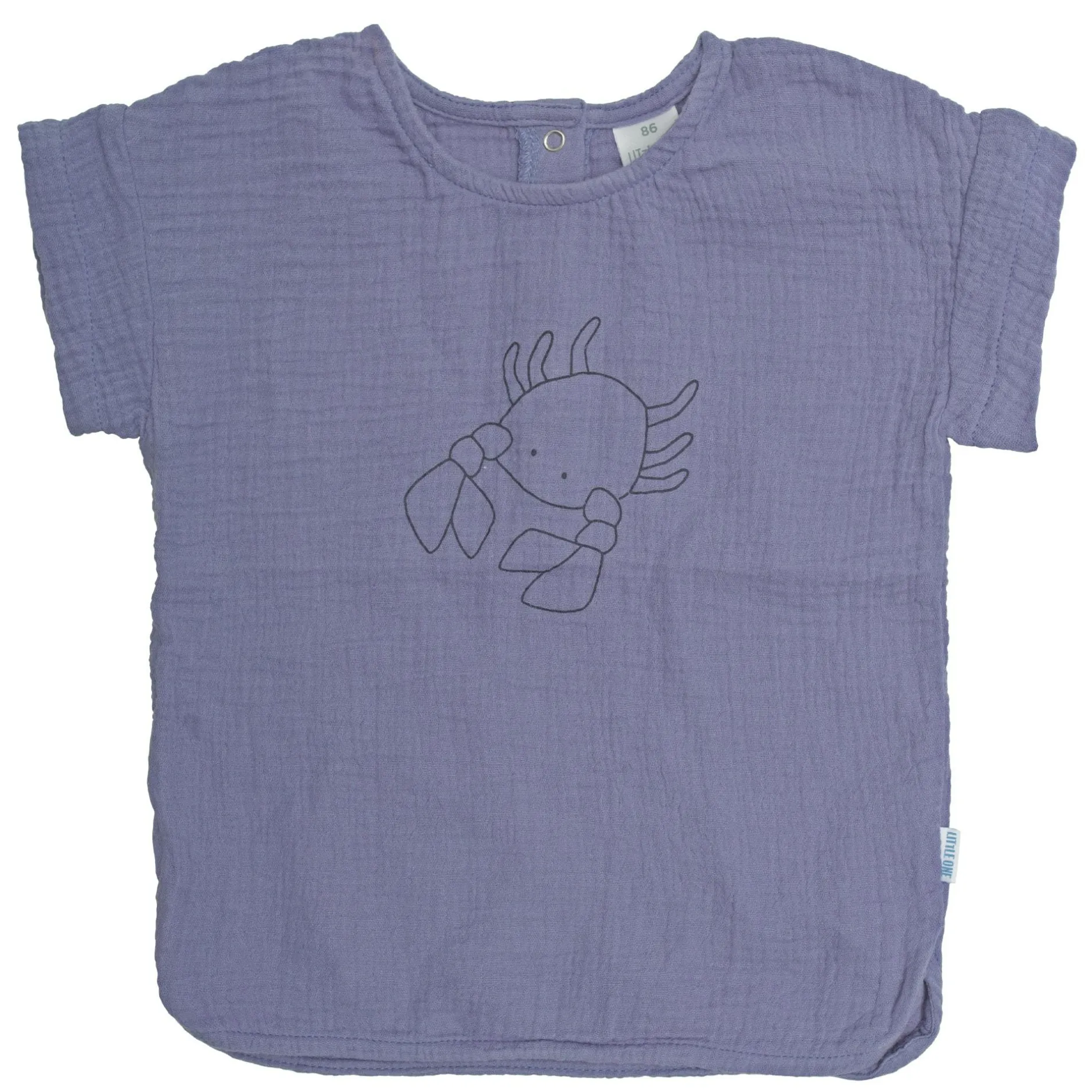 LITTLE ONE Musselin-Shirt Krabbe* Kleinkindmode|Oberteile