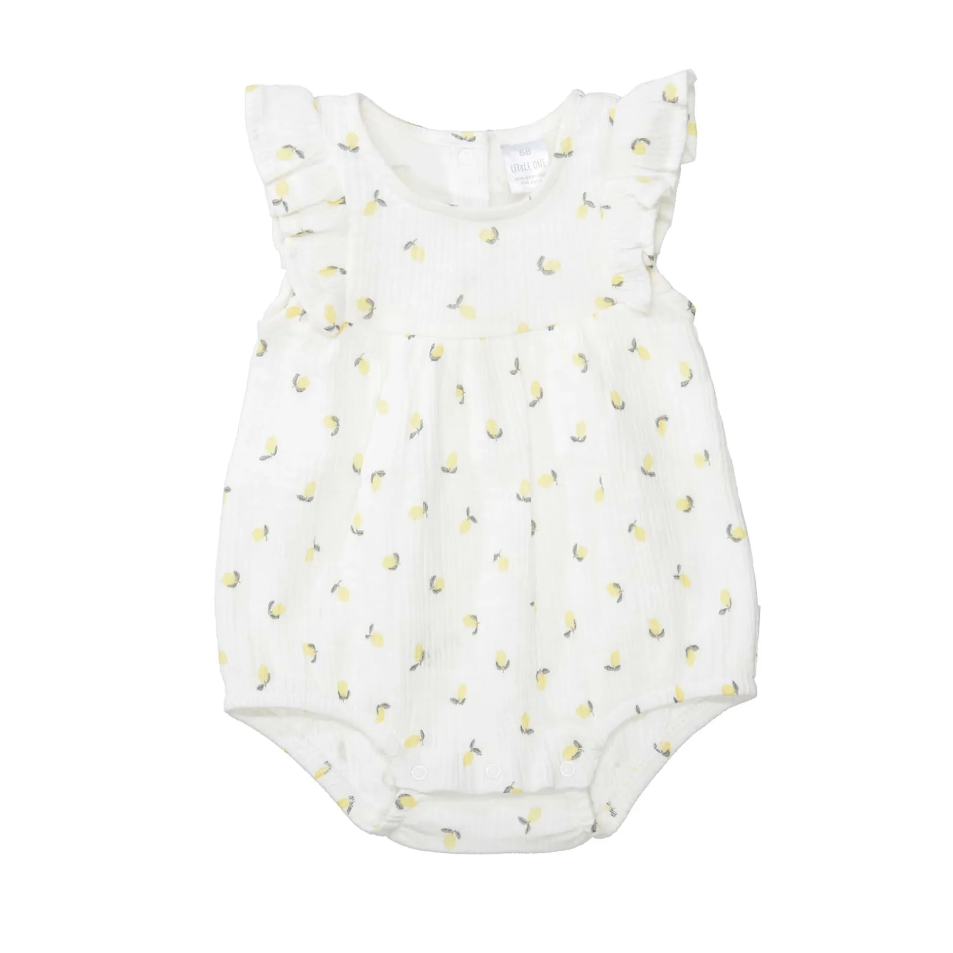 LITTLE ONE Musselin-Spieler Zitronen* Overalls