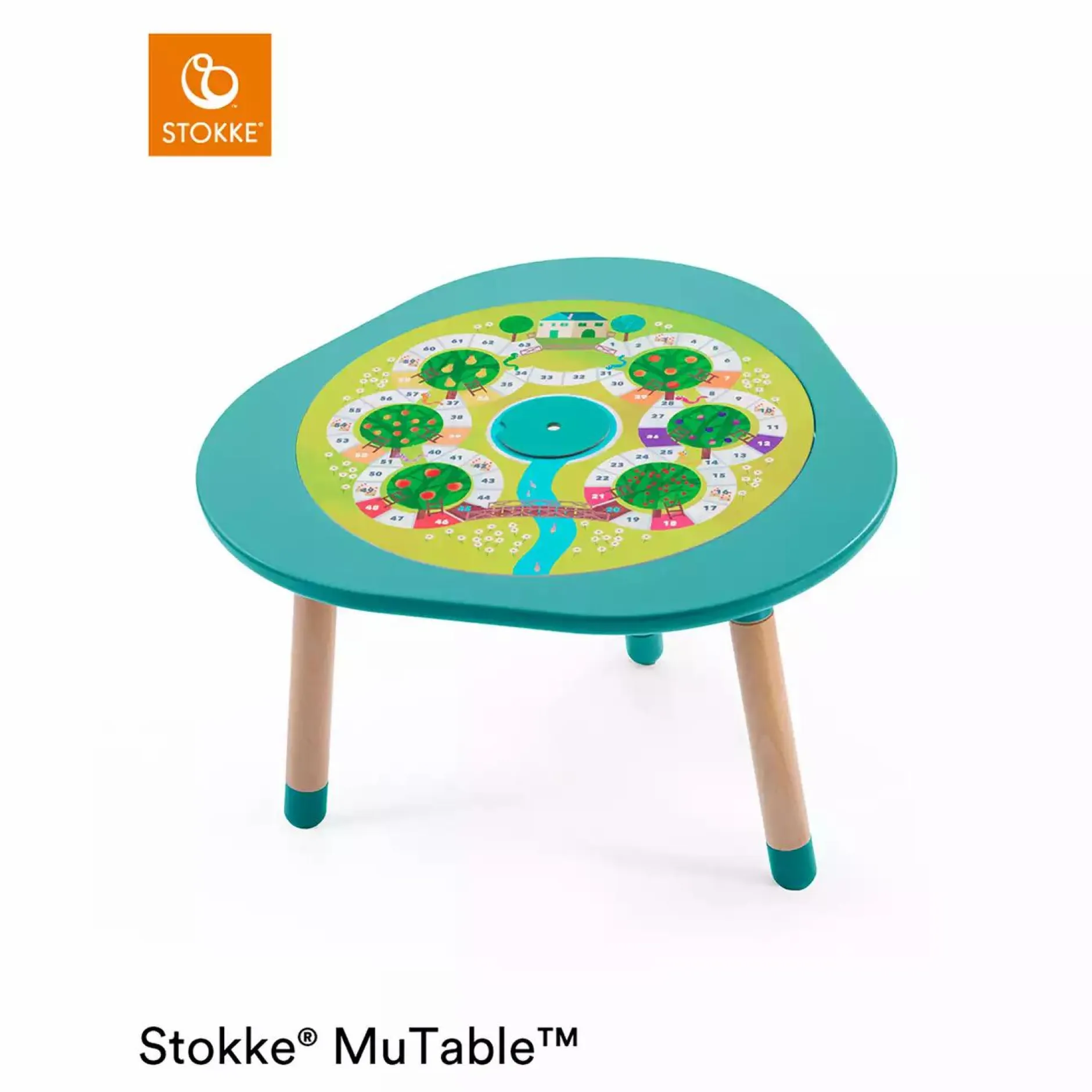 STOKKE MuTable DISKcover Spielscheibe Obst & Gemüse*Kinder Kindersitzgruppen|Spielgeräte