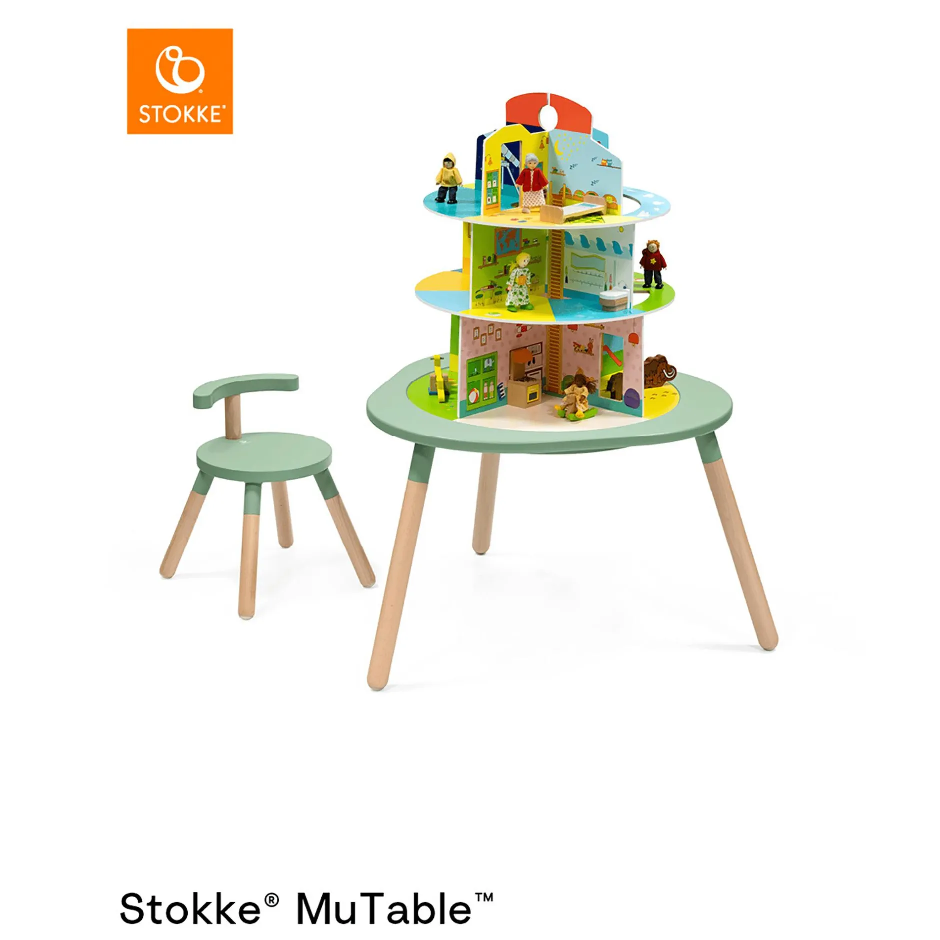 STOKKE MuTable™ Spielhaus*Kinder Kindersitzgruppen|Holzspielzeug