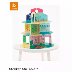 STOKKE MuTable Szenarien - Dolls Wooden Playhouse*Kinder Kindersitzgruppen|Lernspielzeug