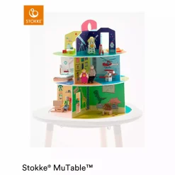 STOKKE MuTable Szenarien - Dolls Wooden Playhouse*Kinder Kindersitzgruppen|Lernspielzeug