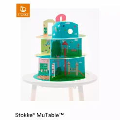 STOKKE MuTable Szenarien - Dolls Wooden Playhouse*Kinder Kindersitzgruppen|Lernspielzeug