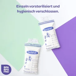 Lansinoh Muttermilchbeutel 25 Stück* Stillzeit & Rückbildung|Milchpumpen