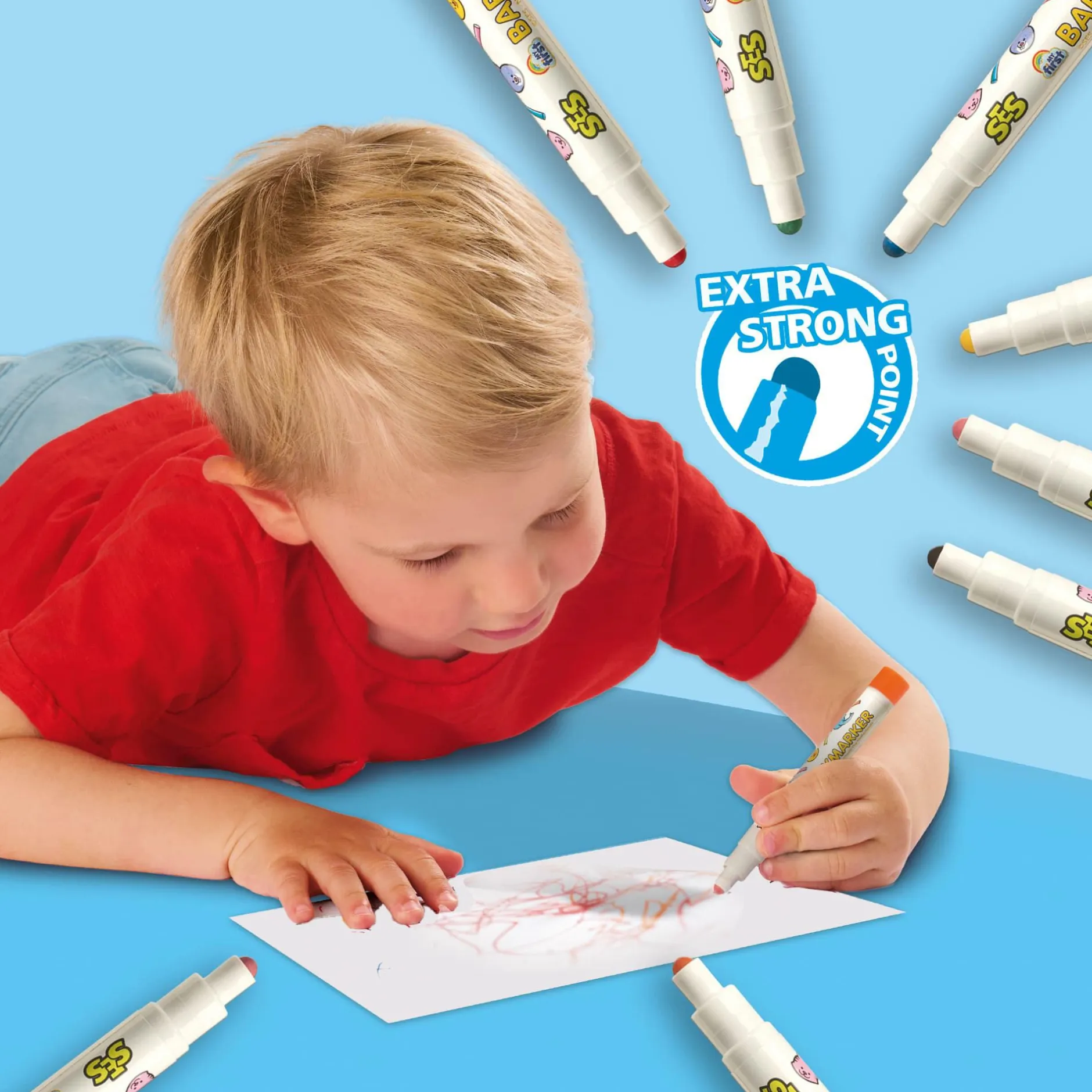 SES CREATIVE My first - Baby Markers*Kinder Malen & Kneten