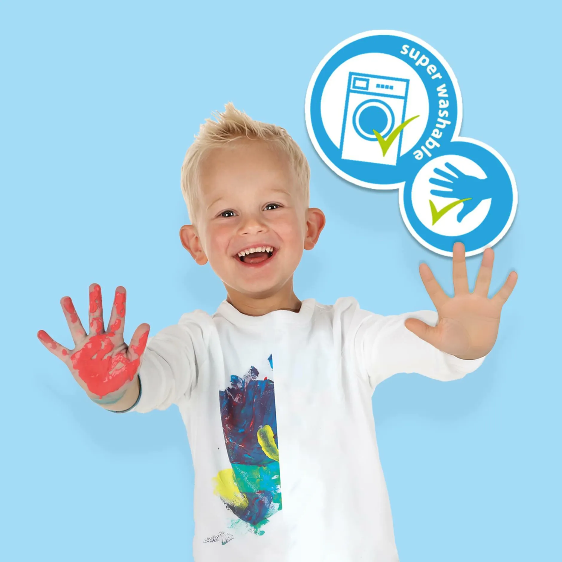 SES CREATIVE My first - Fingerabdruck Kunstwerk*Kinder Malen & Kneten