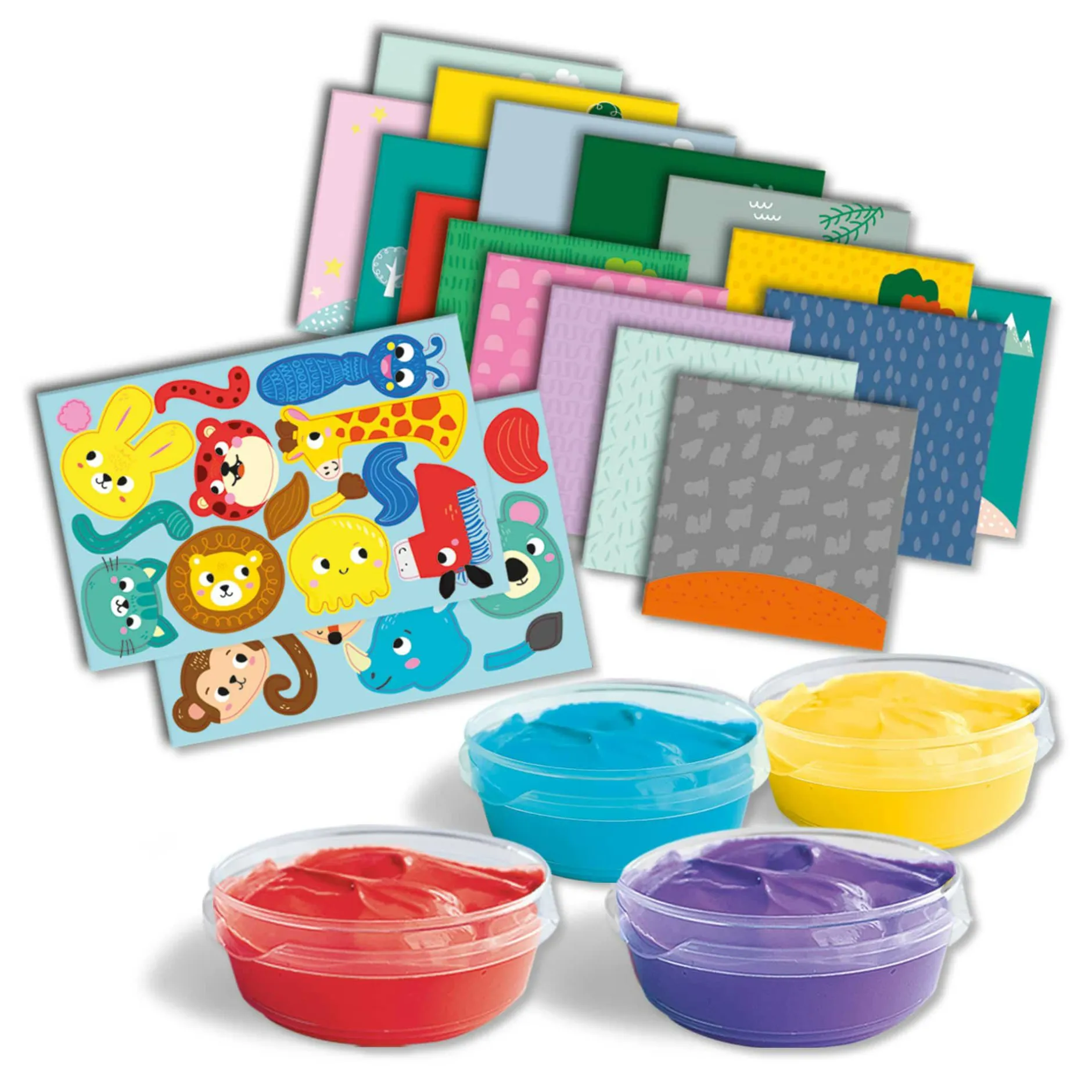 SES CREATIVE My first - Fingerfarbe Handabdruck Tiere*Kinder Malen & Kneten
