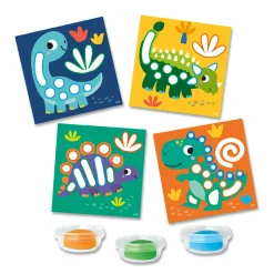 SES CREATIVE My first - Knetaufgabenkarten Dinos*Kinder Malen & Kneten