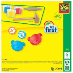 SES CREATIVE My first - Knete mit Werkzeug*Kinder Malen & Kneten